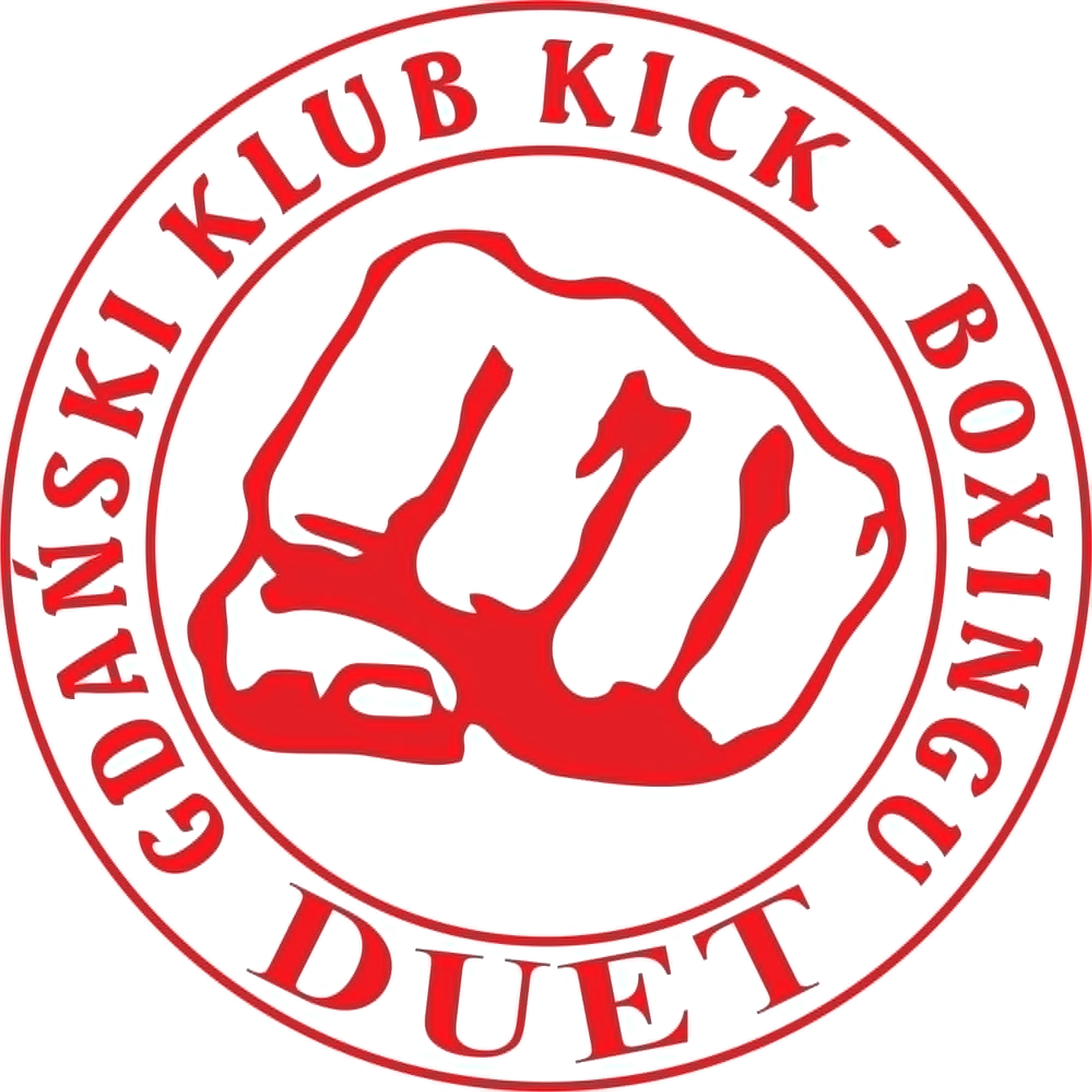 Logo Gdańskiego Klubu Kickboxingu DUET