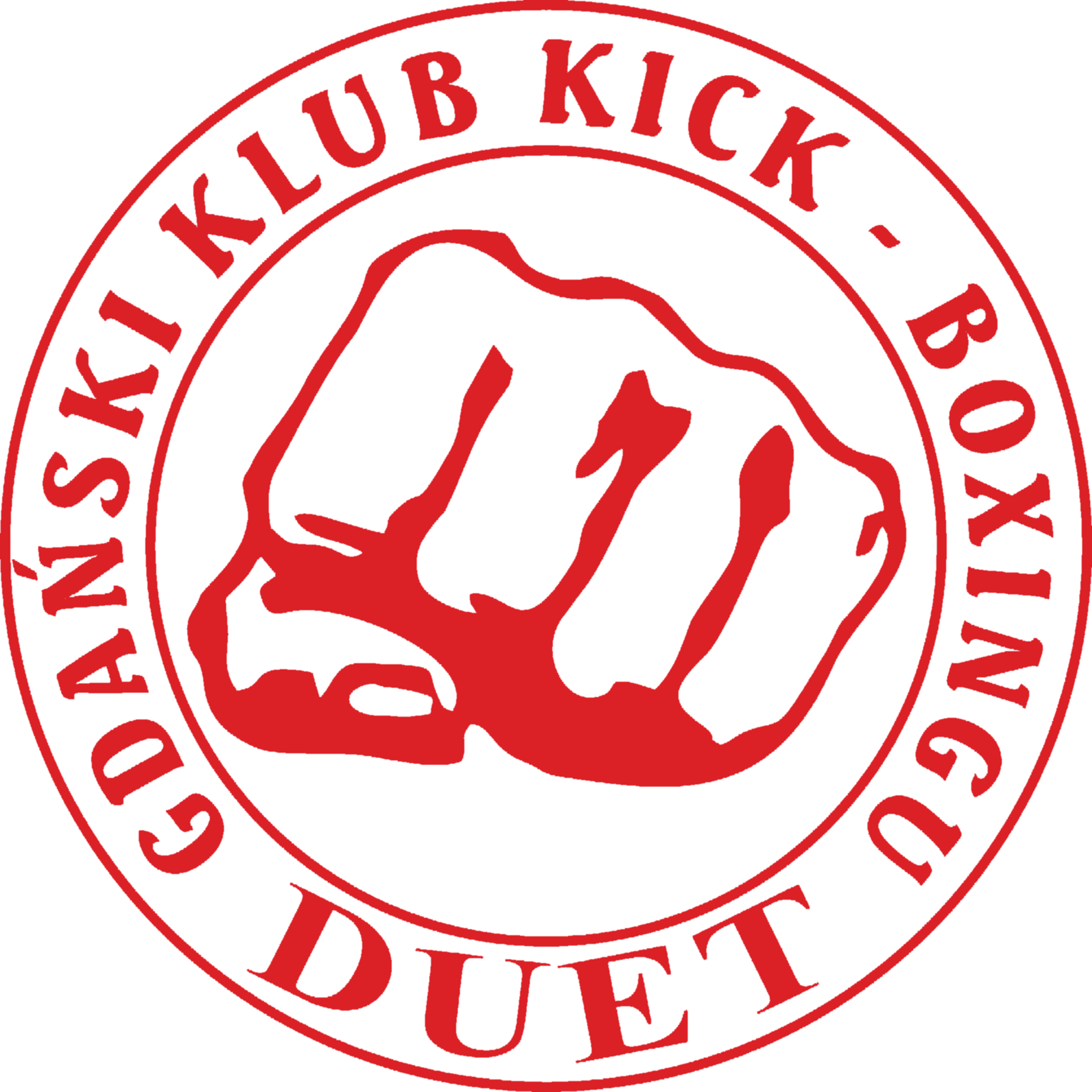 Logo Gdańskiego Klubu Kickboxingu DUET